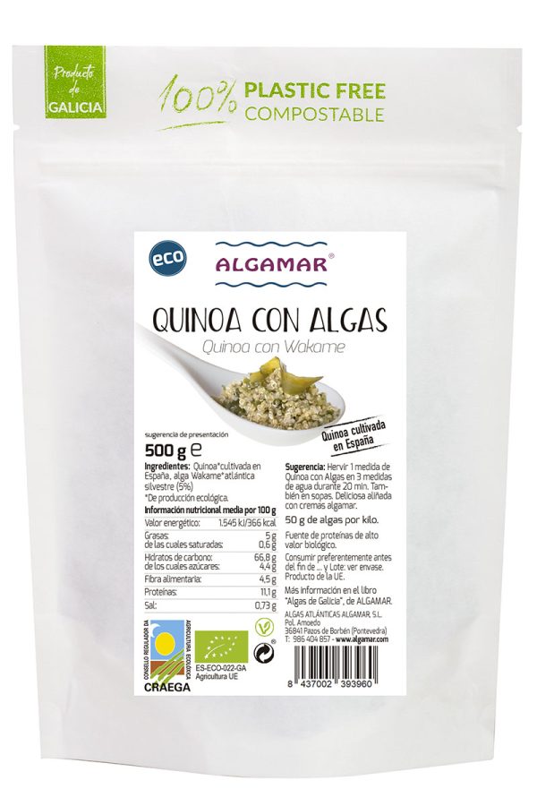 comprar quinoa con algas